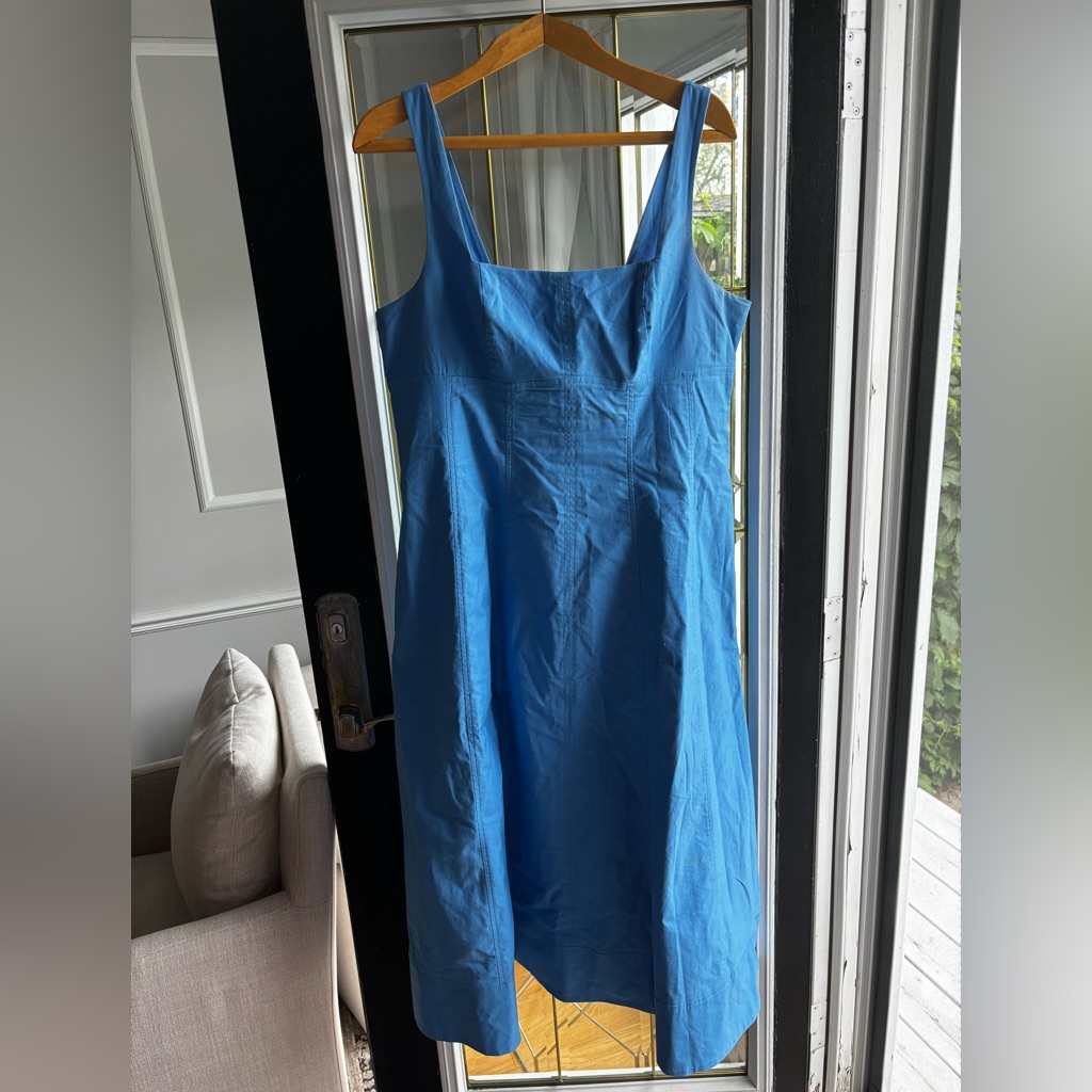 Banana Republic Blue Sleeveless Sundress